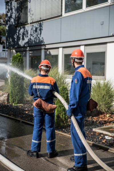 Nuertingen: Jugendfeuerwehren ueben gemeinsam
